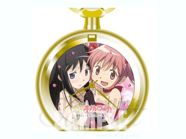 Puella Magi Madoka Magica Pocket Watch (Madoka & Homura) by Broccoli