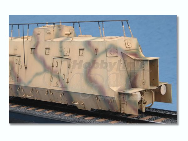 1/35 German Locomotive BP-42 Kommandowagen by Trumpeter | HobbyLink Japan
