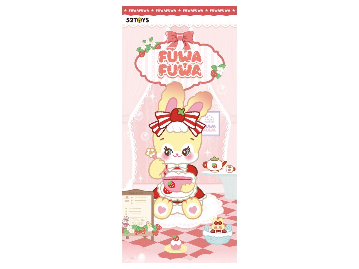 52TOYS CANDYBOX FUWAFUWA ストロベリーティーパーティー