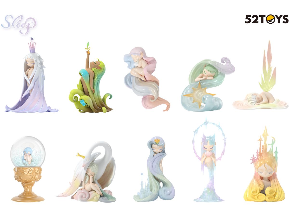 中古 52TOYS Sleep アクリルスタンド 全種セット Amazon | 52TOYS BLINDBOX SLEEP トレジャーギャラリー PVC&ABS