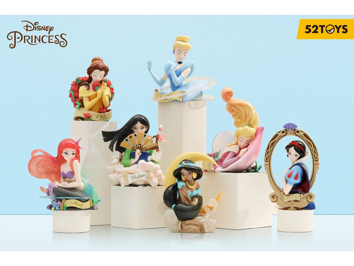 BLINDBOX ディズニープリンセス アートギャラリー 1Box 6pcs | HLJ.co.jp