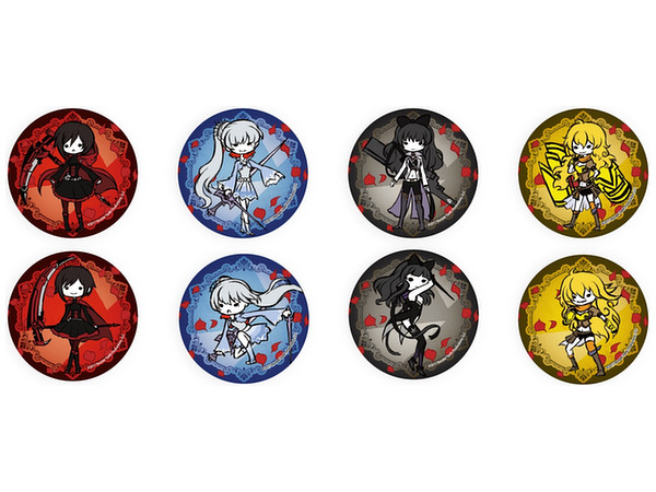 缶バッジ RWBY 01/ブラインド (グラフアートデザイン) 1Box 8pcs | HLJ