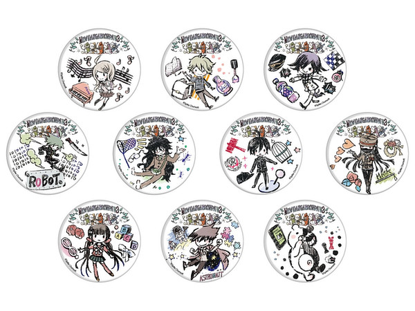 ニューダンガンロンパV3 みんなのコロシアイ新学期 缶バッジ02 /1Box