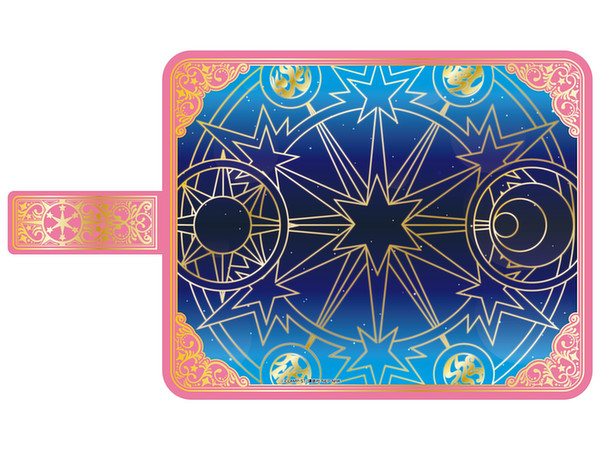 手帳型マルチケース カードキャプターさくら クリアカード編 02 魔法陣イメージデザイン By エースリー ホビーリンク ジャパン 手帳型マルチケース カードキャプターさくら クリアカード編 02 魔法陣イメージデザイン By エースリー ホビーリンク ジャパン