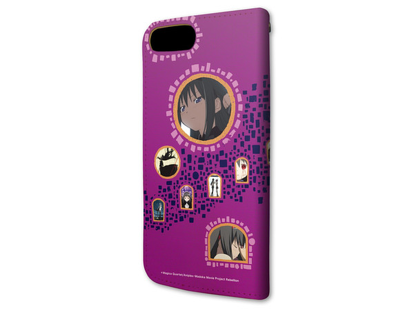 魔法少女まどかマギカ(新編) 手帳型スマホケース(iPhone6/6s/7)02 暁美