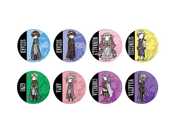 缶バッジ コードギアス 03/皇帝側 (グラフアートデザイン) 1Box 8pcs