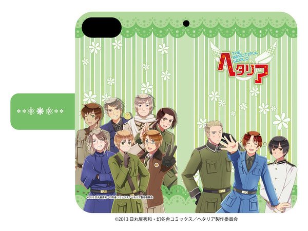 ヘタリアTheBeautifulWorld手帳型携帯ケース ヘタリアTheBeautifulWorld手帳型携帯ケース ヘタリア The Beautiful