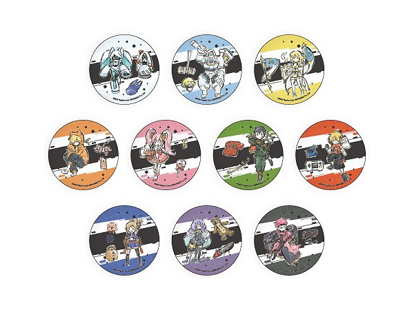 缶バッジ # コンパス 戦闘摂理解析システム 01 (グラフアート) 1Box