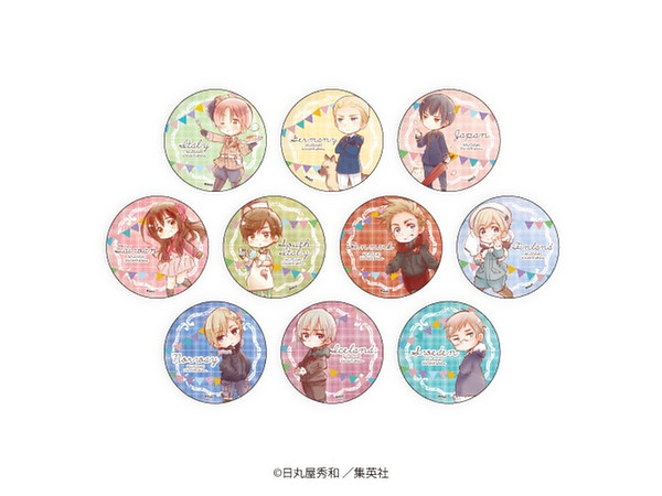 缶バッジ ヘタリア World Stars 01/1Box 10pcs | HLJ.co.jp