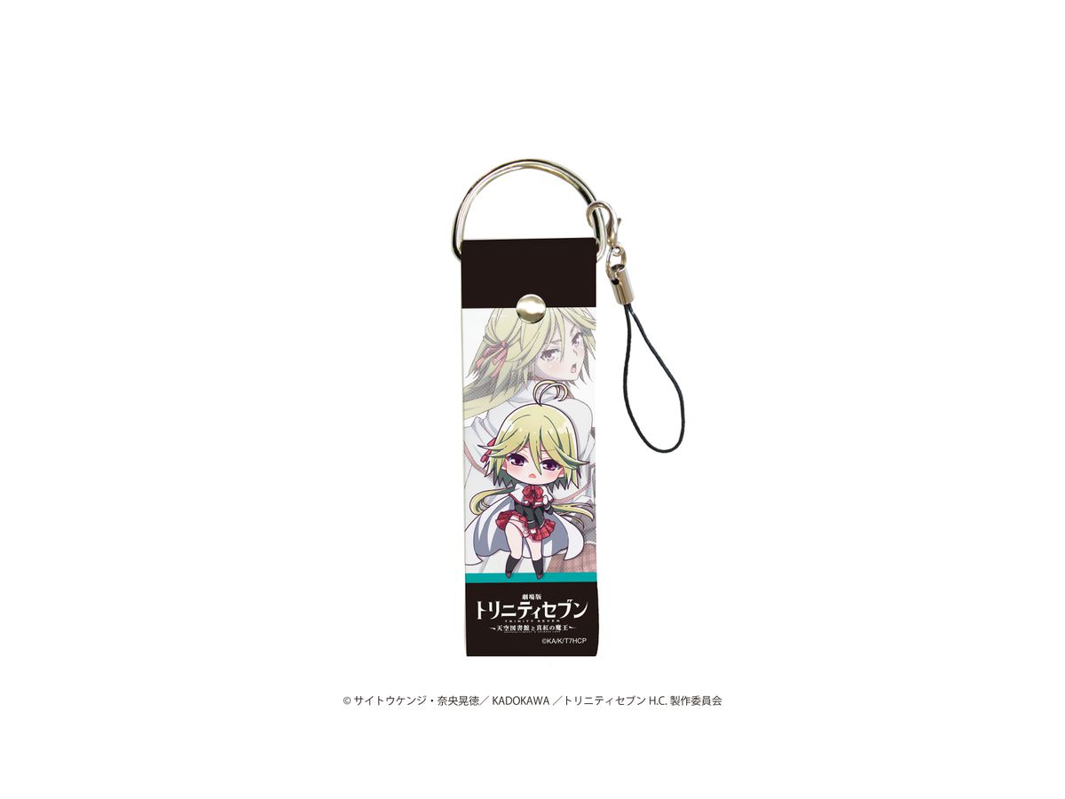 ビッグレザーストラップ 04 山奈ミラ 立ち絵 ミニキャラ ビッグレザーストラップ 04 山奈ミラ 立ち絵 ミニキャラ