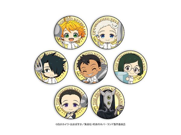 缶バッジ 約束のネバーランド 02/(フォトきゃら) 1Box (7pcs) | HLJ.co.jp