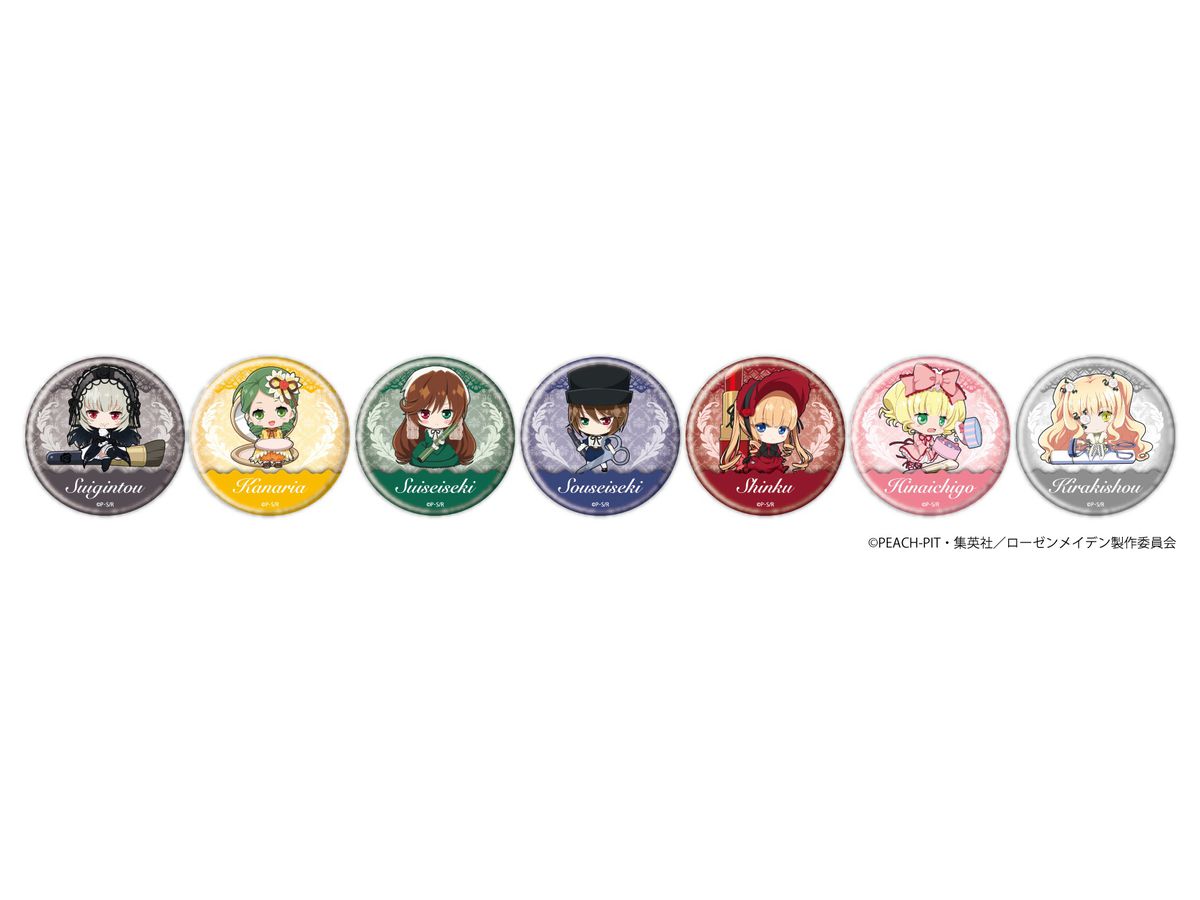 ローゼンメイデン 缶バッジ フォトきゃら 02　全7種セット 楽天市場】【雛苺】 缶バッジ ローゼンメイデン 02 フォトきゃら