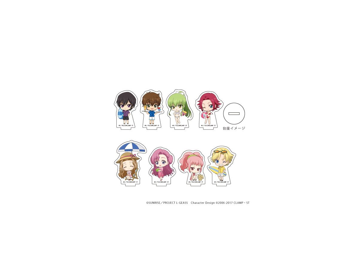 アクリルぷちスタンド コードギアス 反逆のルルーシュ 05 海の家ver 