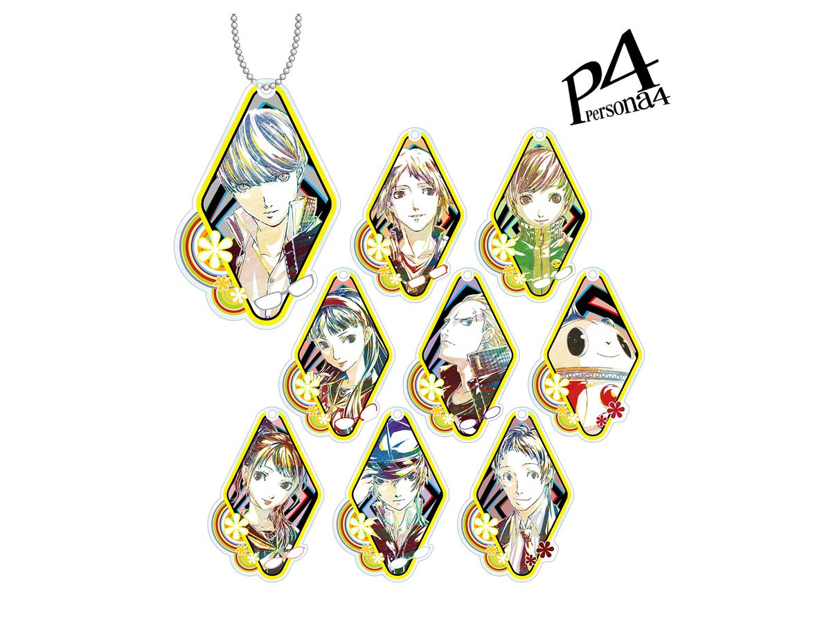 ペルソナ4　アクキー　りせ 久慈川りせ りせちー ペルソナ4 楽天コレクション アクキー ・缶