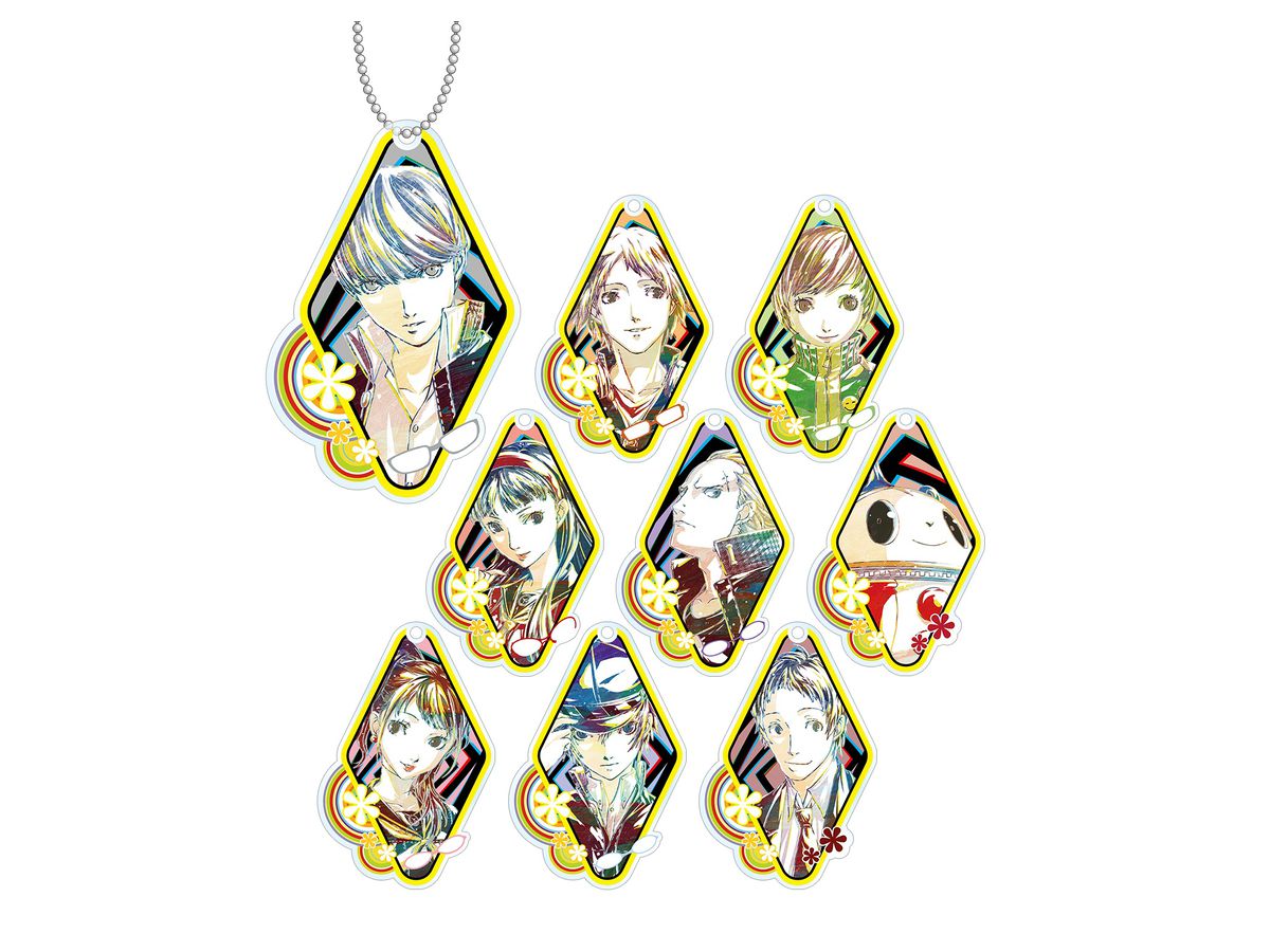 P4 Persona4 ペルソナ4 足立透 バッグチャーム P4 Persona4 ペルソナ4 足立透 バッグチャーム 足立透つままれ