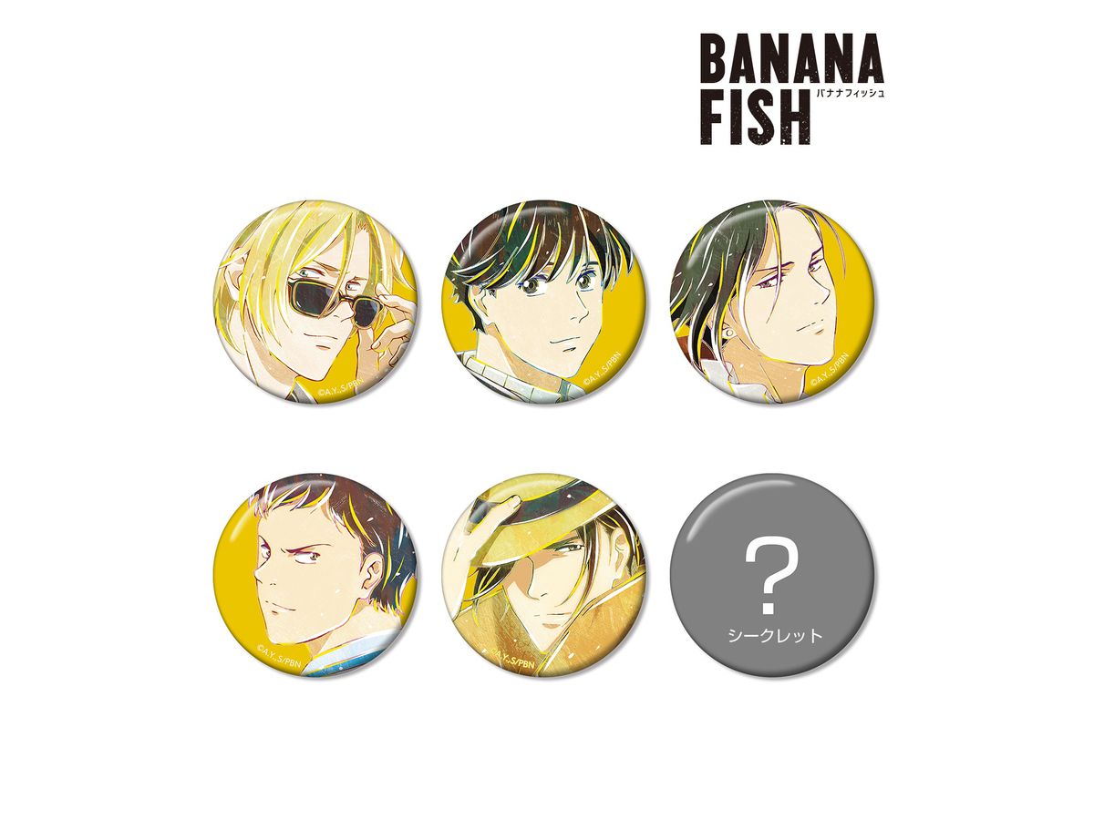 BANANA FISH トレーディング Ani-Art 缶バッジ 1Box 6pcs | HLJ.co.jp