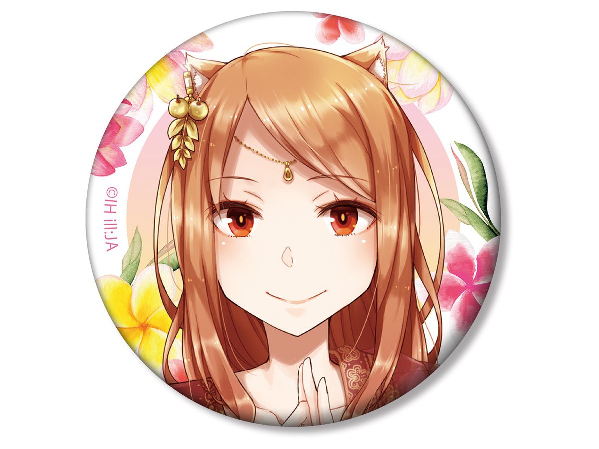 狼と香辛料 文倉十先生 描き下ろしイラスト ホロ インド民族衣装ver 缶バッジ 狼と香辛料 文倉十先生 描き下ろしイラスト ホロ インド民族衣装ver 缶バッジ