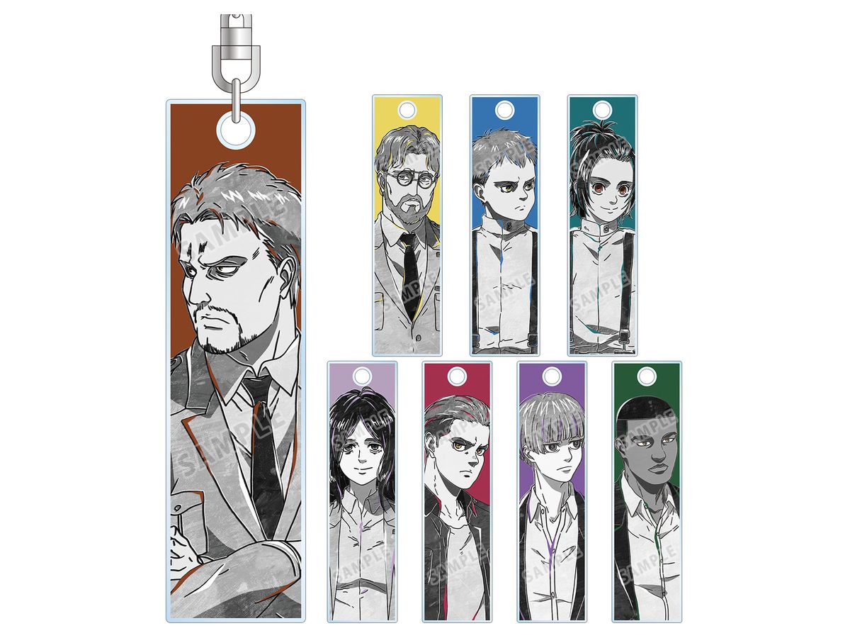 進撃の巨人 トレーディング Ani-Art BLACK LABEL スティックアクリル 
