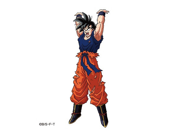 必殺技箔プリントtシャツ 元気玉 サイズ M