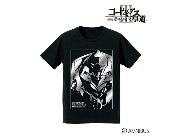 コードギアス 反逆のルルーシュiii 箔プリントtシャツ ランスロット アルビオン メンズ S By アルマビアンカ ホビーリンク ジャパン
