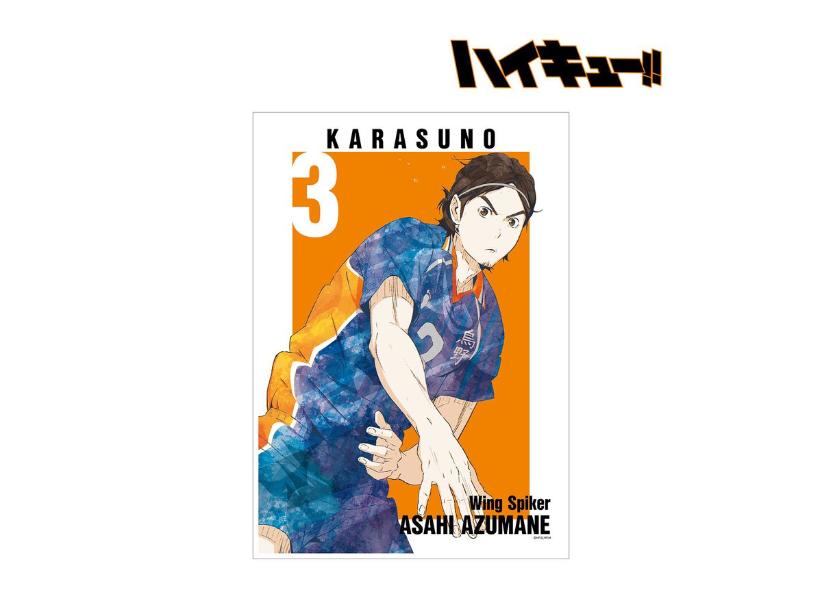 ハイキュー!! 東峰旭 Ani-Art 第3弾 A3マット加工ポスター | HLJ.co.jp