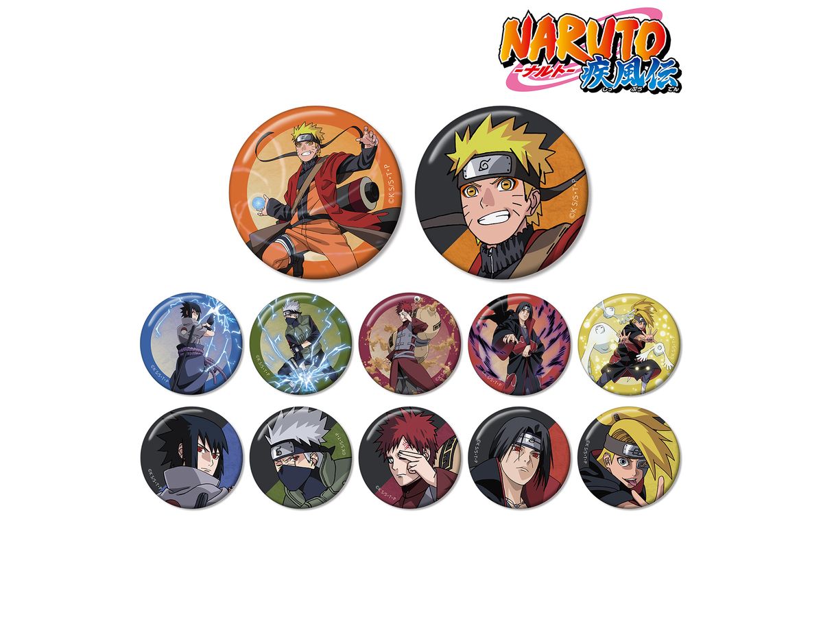 NARUTO うちはオビト 缶バッジ 原作 アクリルスタンド クリア