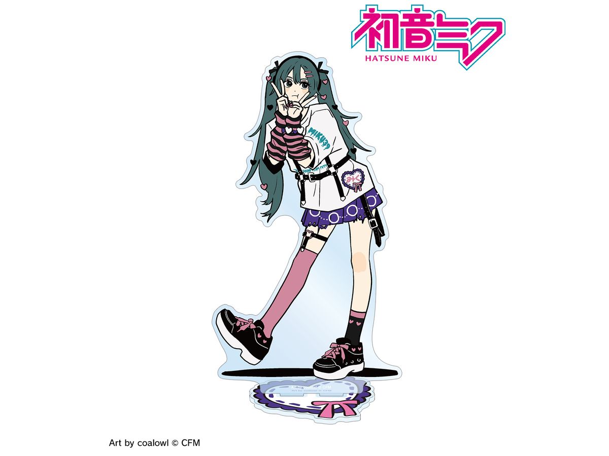 初音ミク: 描き下ろし 初音ミク ハートver. Art by coalowl BIG