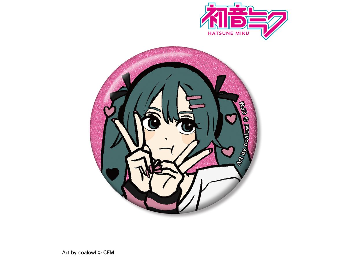 初音ミク: 描き下ろし 初音ミク ハートver. Art by coalowl
