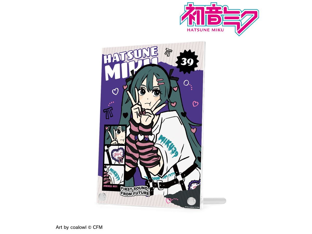 初音ミク　A5アクリルアートパネル レーシングミク 2021Ver. A5アクリルアート 3 Private ver./4