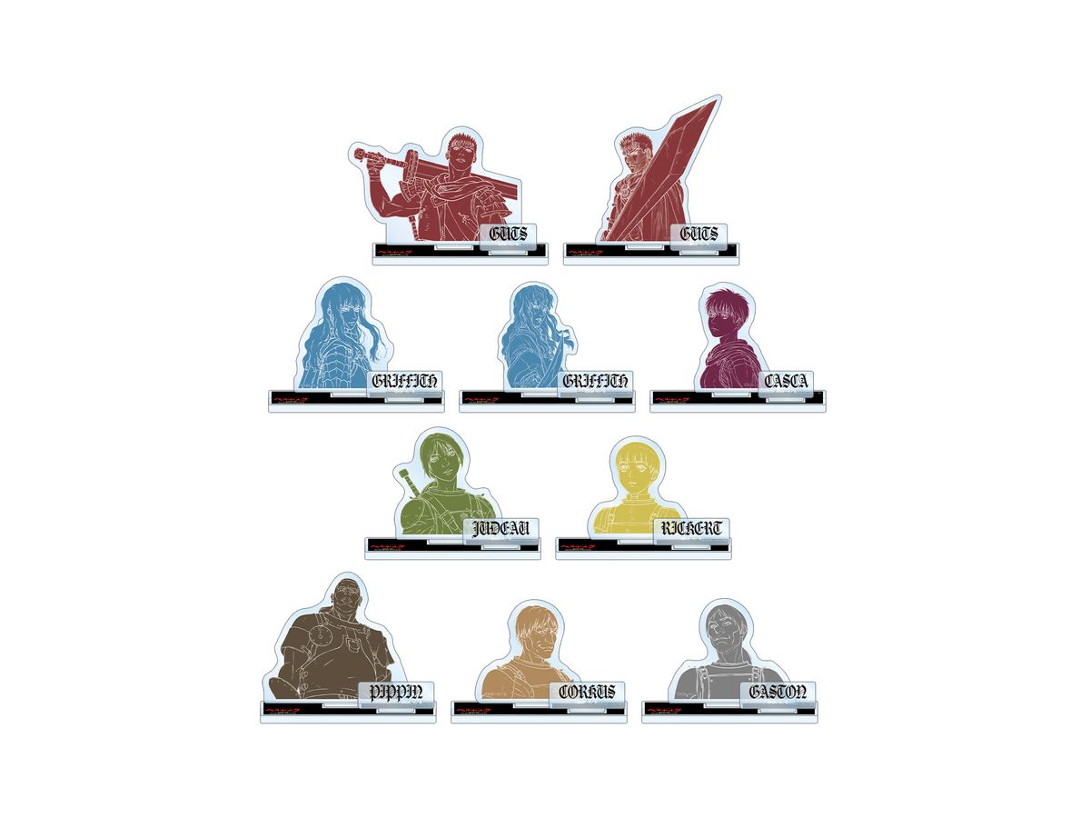 アニメ ベルセルク 黄金時代篇 MEMORIAL EDITION トレーディングパーツ 