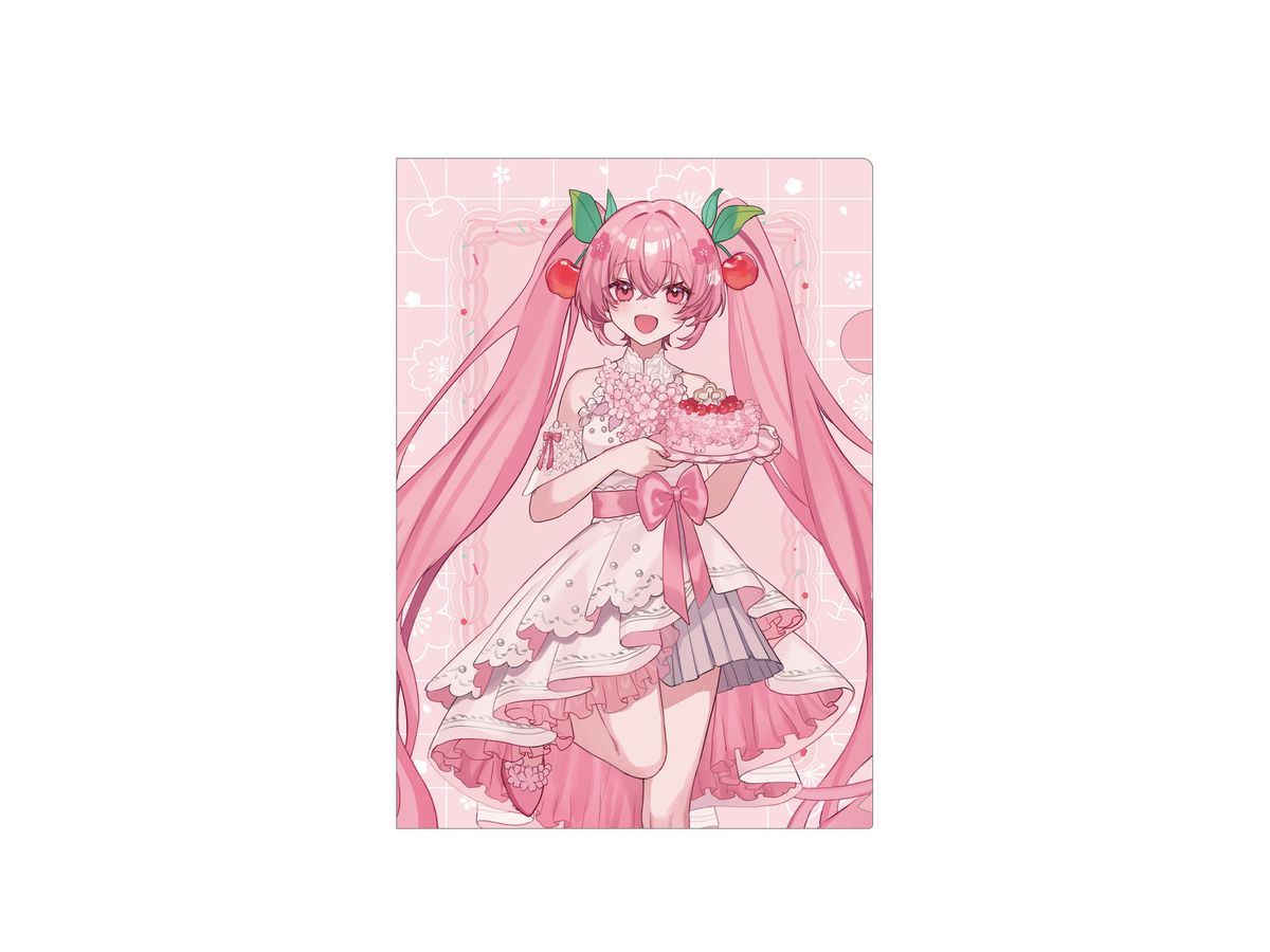 初音ミク クリアファイル さくらしおり 楽天コレクション on X: 