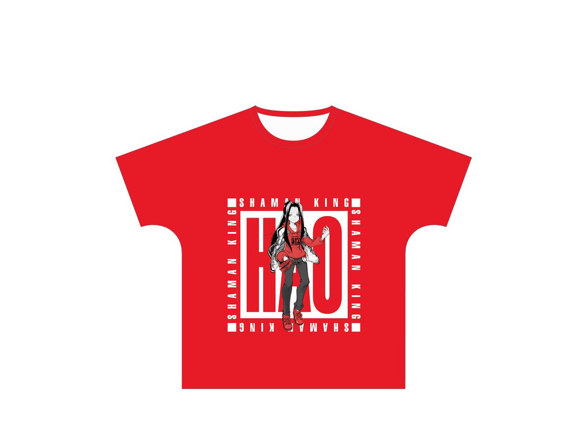 シャーマンキング 描き下ろしイラスト ハオ フルグラフィックTシャツ