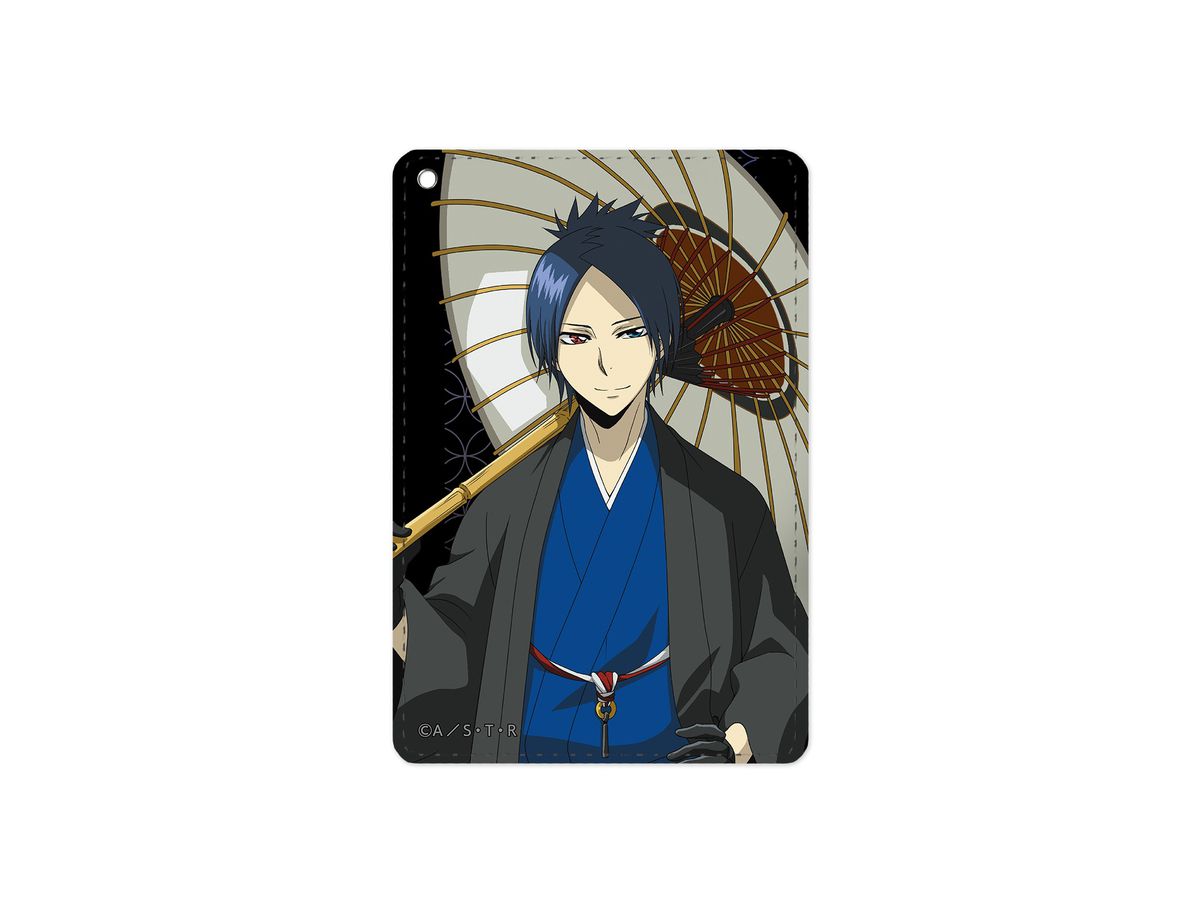 家庭教師ヒットマンreborn 描き下ろしイラスト 六道骸 和服ver 1ポケットパスケース 家庭教師ヒットマンreborn 描き下ろしイラスト 六道骸 和服ver 1ポケットパスケース