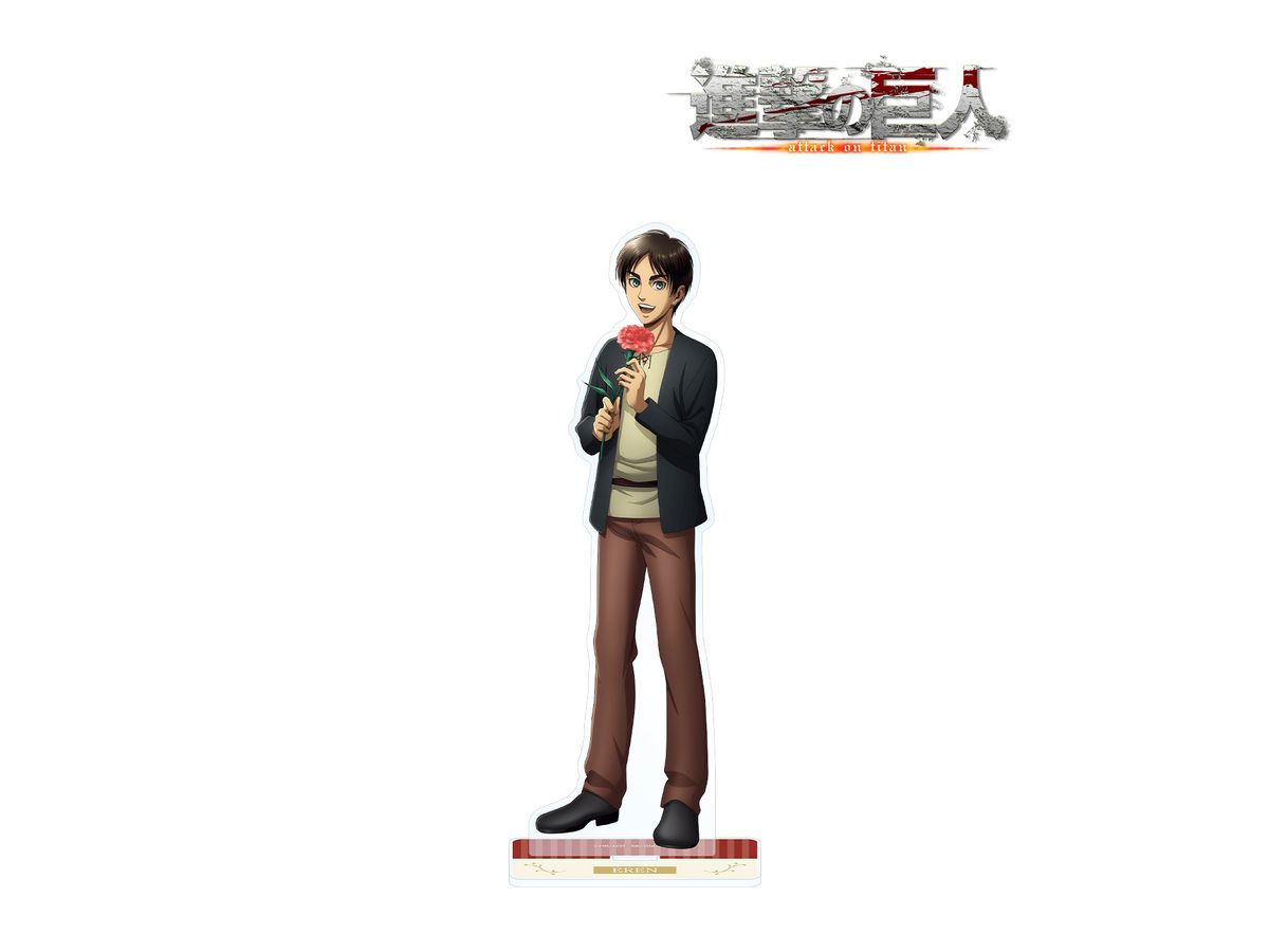 進撃の巨人 描き下ろしイラスト エレン アクリルスタンド By アルマビアンカ ホビーリンク ジャパン 進撃の巨人 描き下ろしイラスト エレン アクリルスタンド By アルマビアンカ ホビーリンク ジャパン