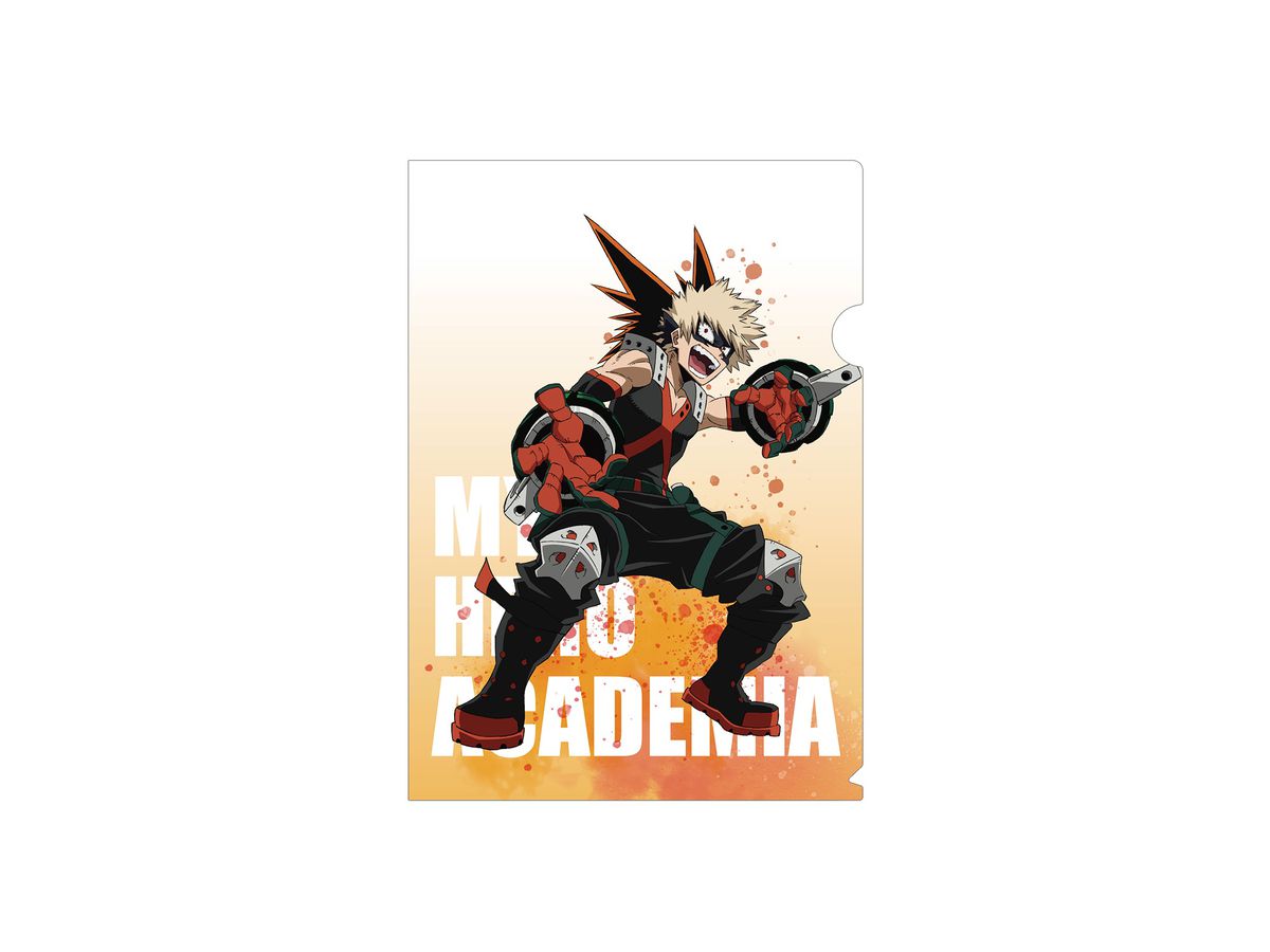 ヒロアカ The Movie ヒーローズ ライジング 描き下ろしイラスト 爆豪勝己 クリアファイル ヒロアカ The Movie ヒーローズ ライジング 描き下ろしイラスト 爆豪勝己 クリアファイル