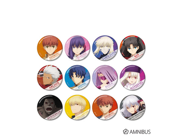 Fate/stay night トレーディング缶バッジ 2019 11種セット Fate/stay night』20周年記念コンサート Finale グッズ事後通販