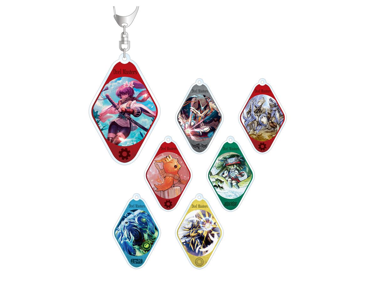 デュエル・マスターズ トレーディングアクリルキーホルダー 1Box 7pcs