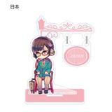 ヘタリア World Stars トレーディングゆらゆらサインアクリルスタンド