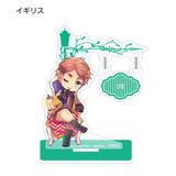 ヘタリア World Stars トレーディングゆらゆらサインアクリルスタンド