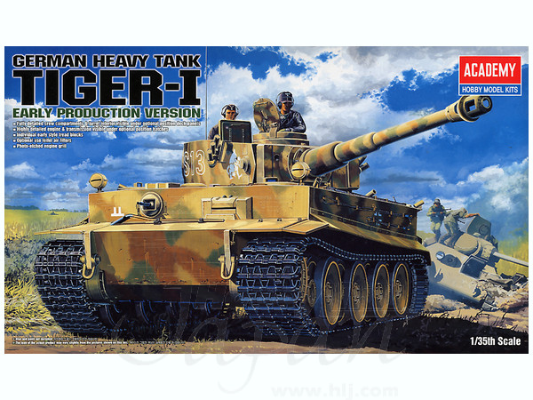1/35 タイガー I 初期型 (内装再現モデル) | HLJ.co.jp