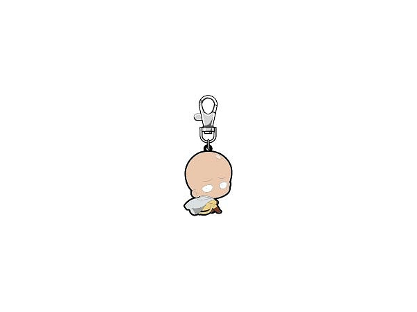 ワンパンマン　ボッチくん　ラバーマスコット＆アクリルストラップ　金属バット ワンパンマン 