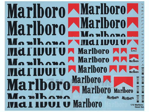 1 12 マルボロデカール セット By アクステオン ホビーリンク ジャパン