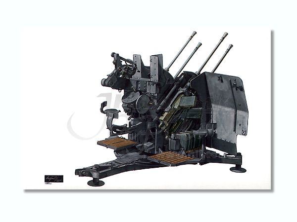 1/35 Flak38 2cm 四連装対空機関砲 (限定版) | HLJ.co.jp
