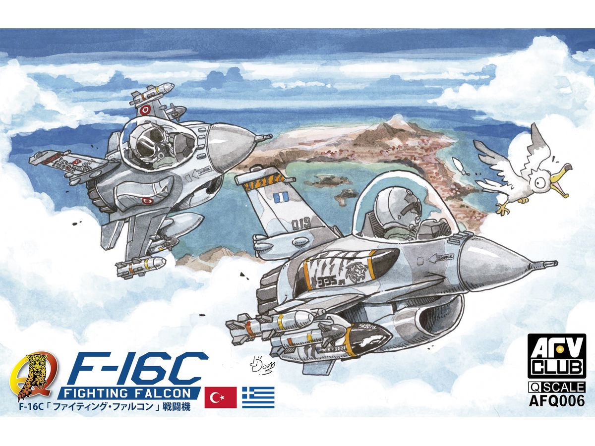 デフォルメ飛行機 F-16C ファイティングファルコン | HLJ.co.jp