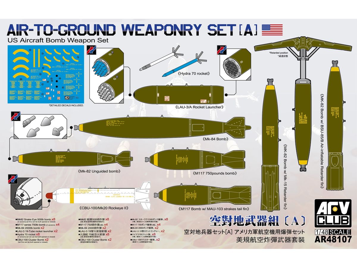 1/48 アキュレイト アメリカ海軍 2機セット 現用米国海軍機セット2 (プラモデル) - ホビーサーチ ミリタリー