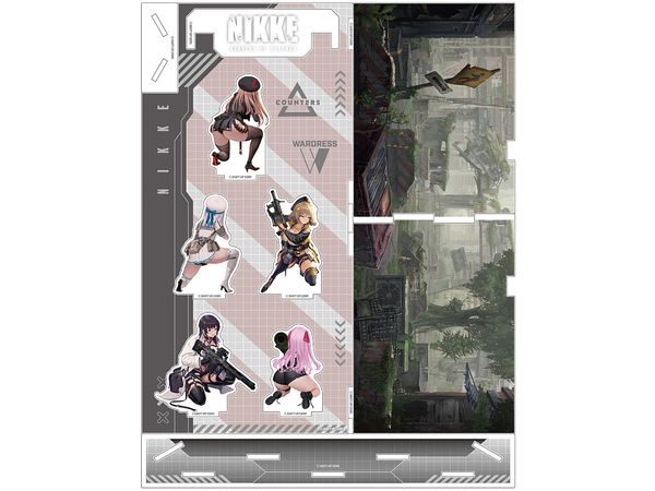 雑貨　部隊04 ジオラマアクリル 「勝利の女神：NIKKE」 中古】雑貨 部隊04 ジオラマアクリル 「勝利の女神：NIKKE