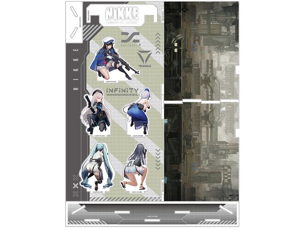 勝利の女神:NIKKE ジオラマアクリル 部隊02 | HLJ.co.jp