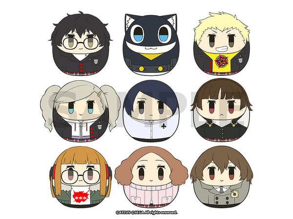 ペルソナ5 コロこっと ぬいぐるみ 9体セット コロこっと ペルソナ5 1Box 9pcs | HLJ.co.jp