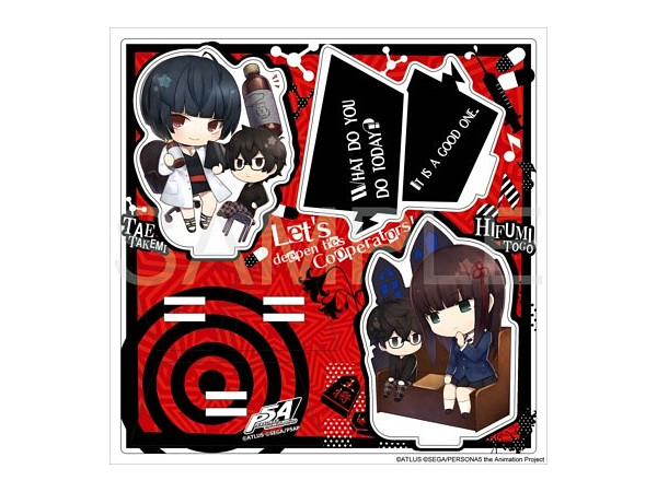かけスタ Persona5 The Animation 武見妙 東郷一二三 By アルジャーノンプロダクト ホビーリンク ジャパン かけスタ Persona5 The Animation 武見妙 東郷一二三 By アルジャーノンプロダクト ホビーリンク ジャパン