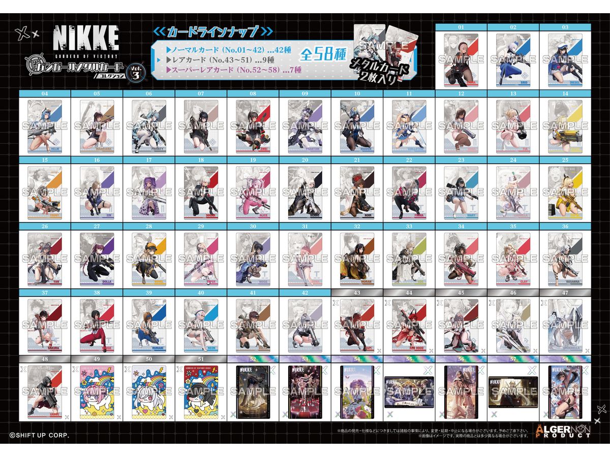 c105 NIKKE 御守りセット　セミコンプリート えっくす☆きゅーと『 Sweet Memory♥ コーディネイトドールset
